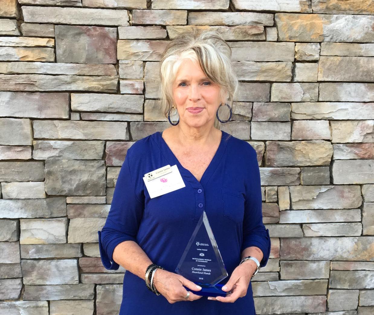 James is Outstanding Woman in Nonprofits
